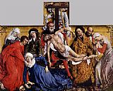 Rogier Van Der Weyden Famous Paintings - Descent from the Cross